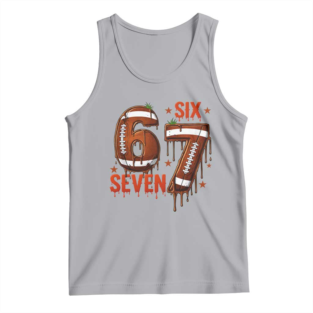 American Football Six Seven Meme Tank Top Funny Gen Z Alpha Gift