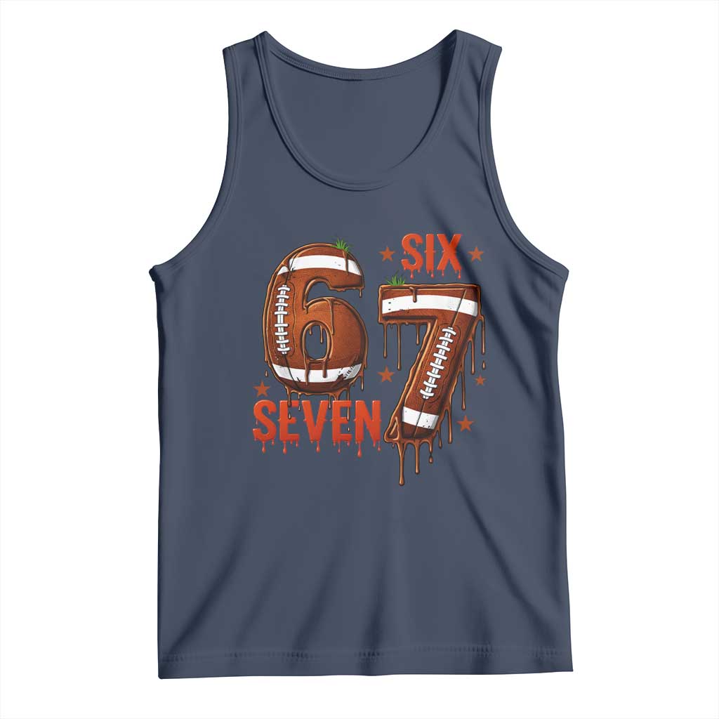 American Football Six Seven Meme Tank Top Funny Gen Z Alpha Gift