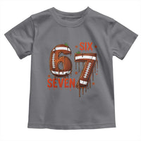 American Football Six Seven Meme Toddler T Shirt Funny Gen Z Alpha Gift