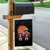 Funny American Football Garden Flag Six Seven Meme - Wonder Print Shop