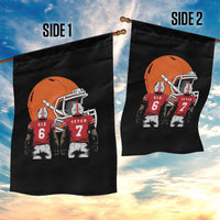 Funny American Football Garden Flag Six Seven Meme - Wonder Print Shop