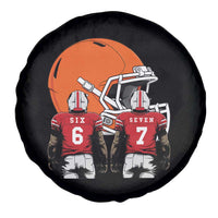 Funny American Football Spare Tire Cover Six Seven Meme - Wonder Print Shop