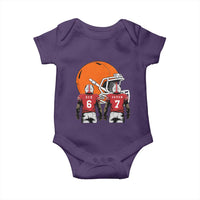 Funny American Football Baby Onesie Six Seven Meme - Wonder Print Shop