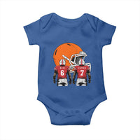 Funny American Football Baby Onesie Six Seven Meme - Wonder Print Shop