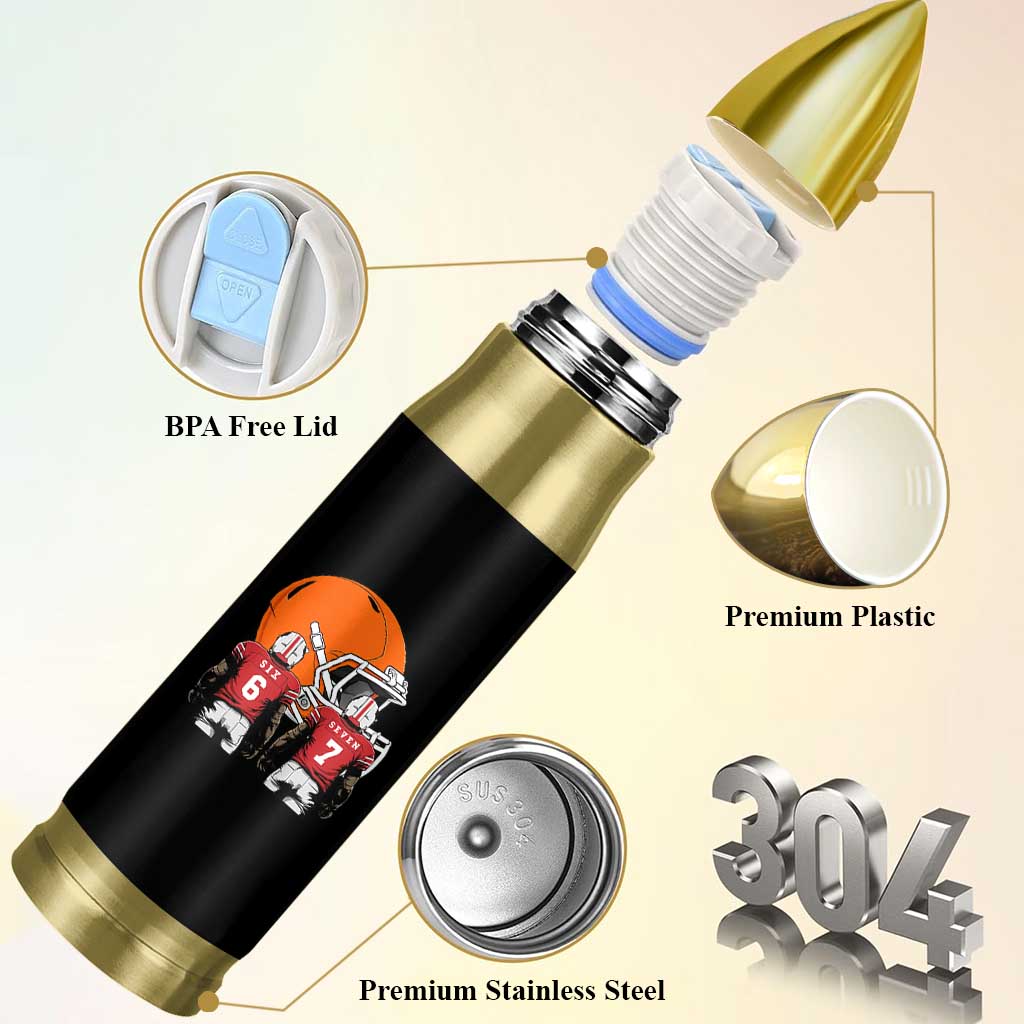 Funny American Football Bullet Tumbler Six Seven Meme - Wonder Print Shop