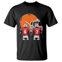 Funny American Football T Shirt Six Seven Meme - Wonder Print Shop