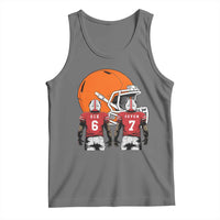 Funny American Football Tank Top Six Seven Meme - Wonder Print Shop