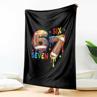Funny American Football Throw Blanket 67 Viral Gen Alpha Slang Gift
