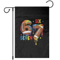 Funny American Football Garden Flag 67 Viral Gen Alpha Slang Gift