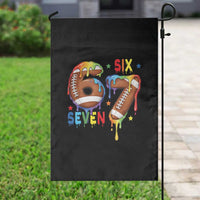 Funny American Football Garden Flag 67 Viral Gen Alpha Slang Gift