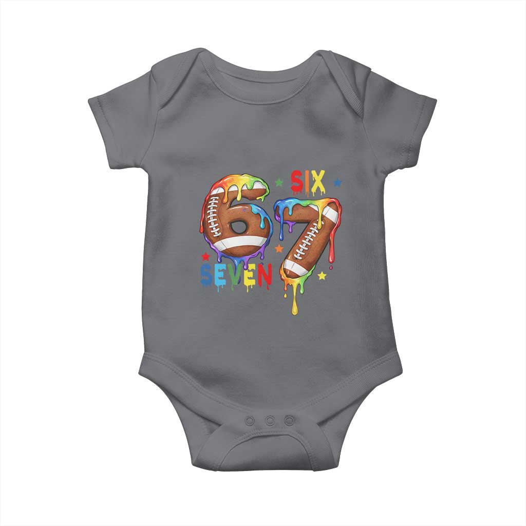 Funny American Football Baby Onesie 67 Viral Gen Alpha Slang Gift
