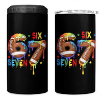 Funny American Football 4 in 1 Can Cooler Tumbler 67 Viral Gen Alpha Slang Gift