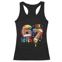 Funny American Football Racerback Tank Top 67 Viral Gen Alpha Slang Gift