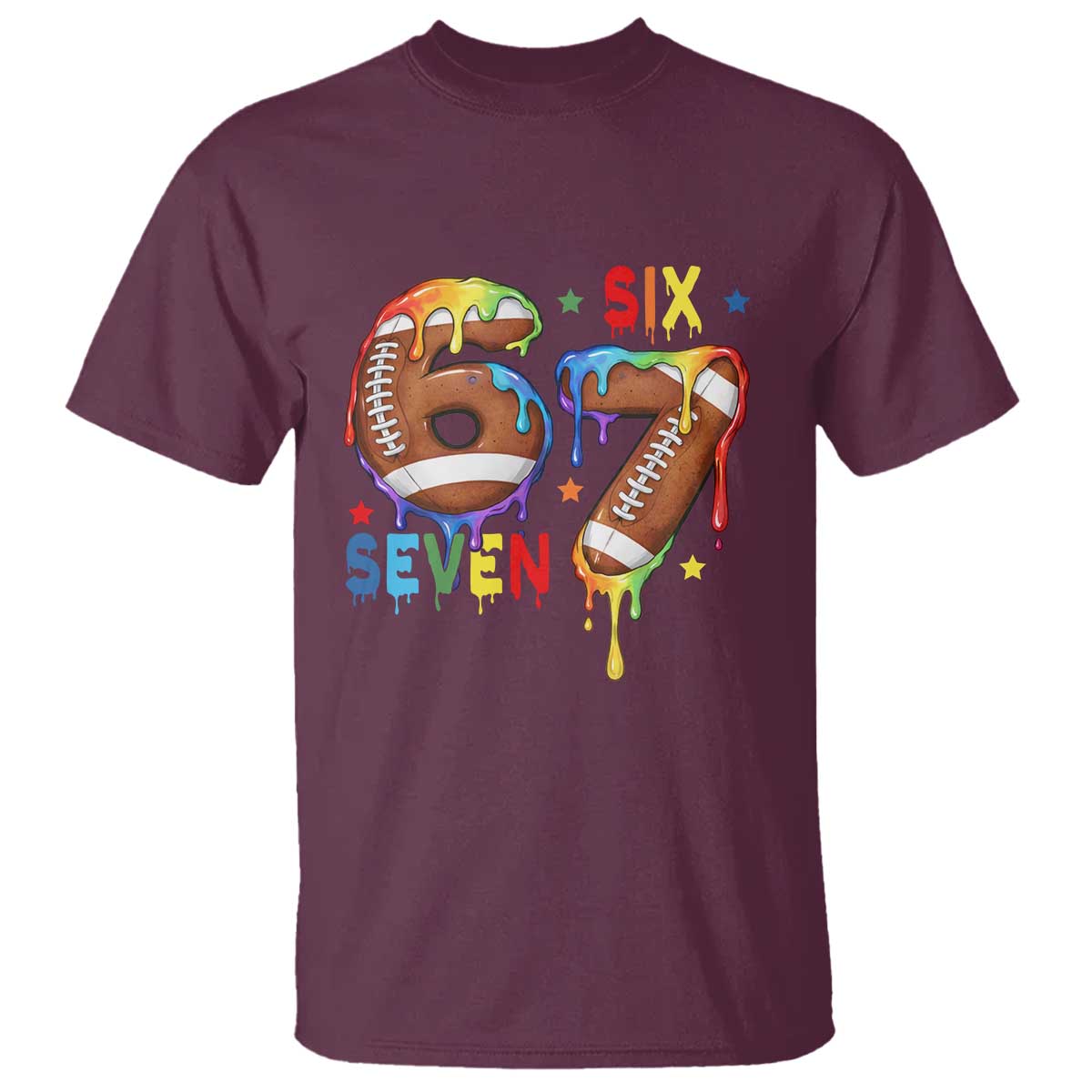 Funny American Football T Shirt 67 Viral Gen Alpha Slang Gift
