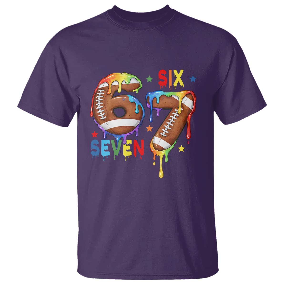 Funny American Football T Shirt 67 Viral Gen Alpha Slang Gift