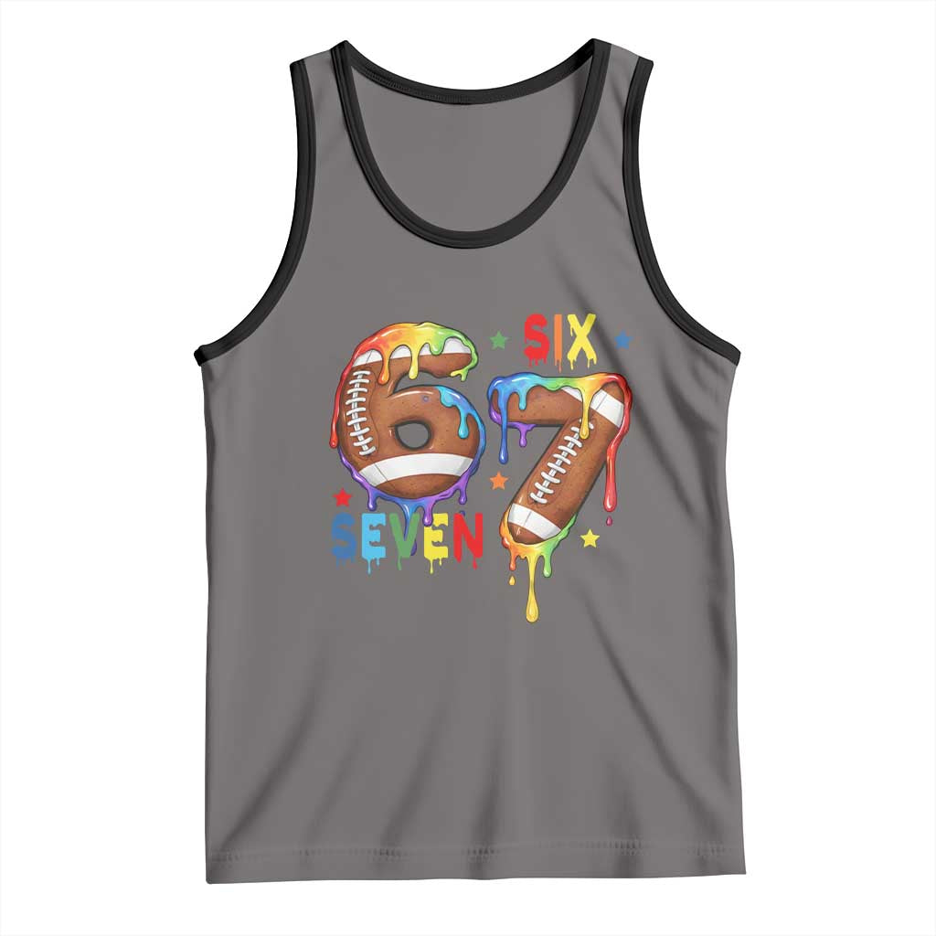 Funny American Football Tank Top 67 Viral Gen Alpha Slang Gift