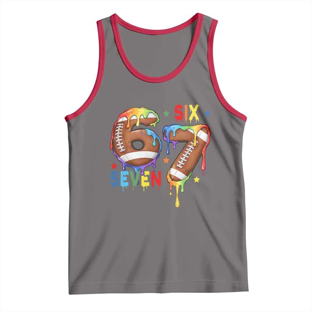 Funny American Football Tank Top 67 Viral Gen Alpha Slang Gift