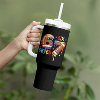 Funny American Football Tumbler With Handle 67 Viral Gen Alpha Slang Gift
