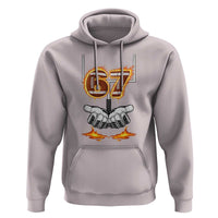 American Football Six Seven Meme Hoodie Fire Flame Drip - Wonder Print Shop