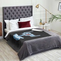 Cool Ice Effect 67 Meme Throw Blanket Funny American Football - Wonder Print Shop