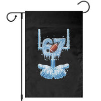 Cool Ice Effect 67 Meme Garden Flag Funny American Football - Wonder Print Shop