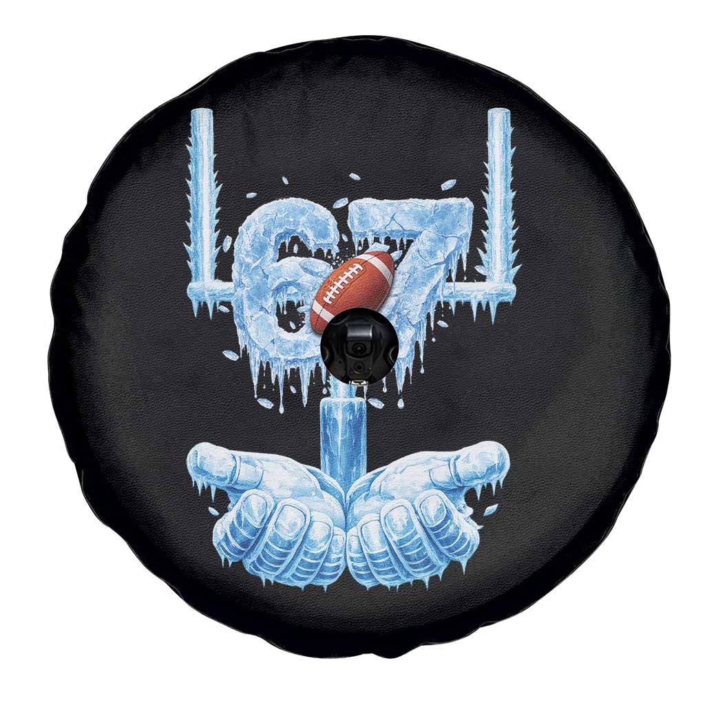 Cool Ice Effect 67 Meme Spare Tire Cover Funny American Football - Wonder Print Shop