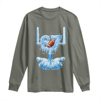 Cool Ice Effect 67 Meme Long Sleeve Shirt Funny American Football - Wonder Print Shop