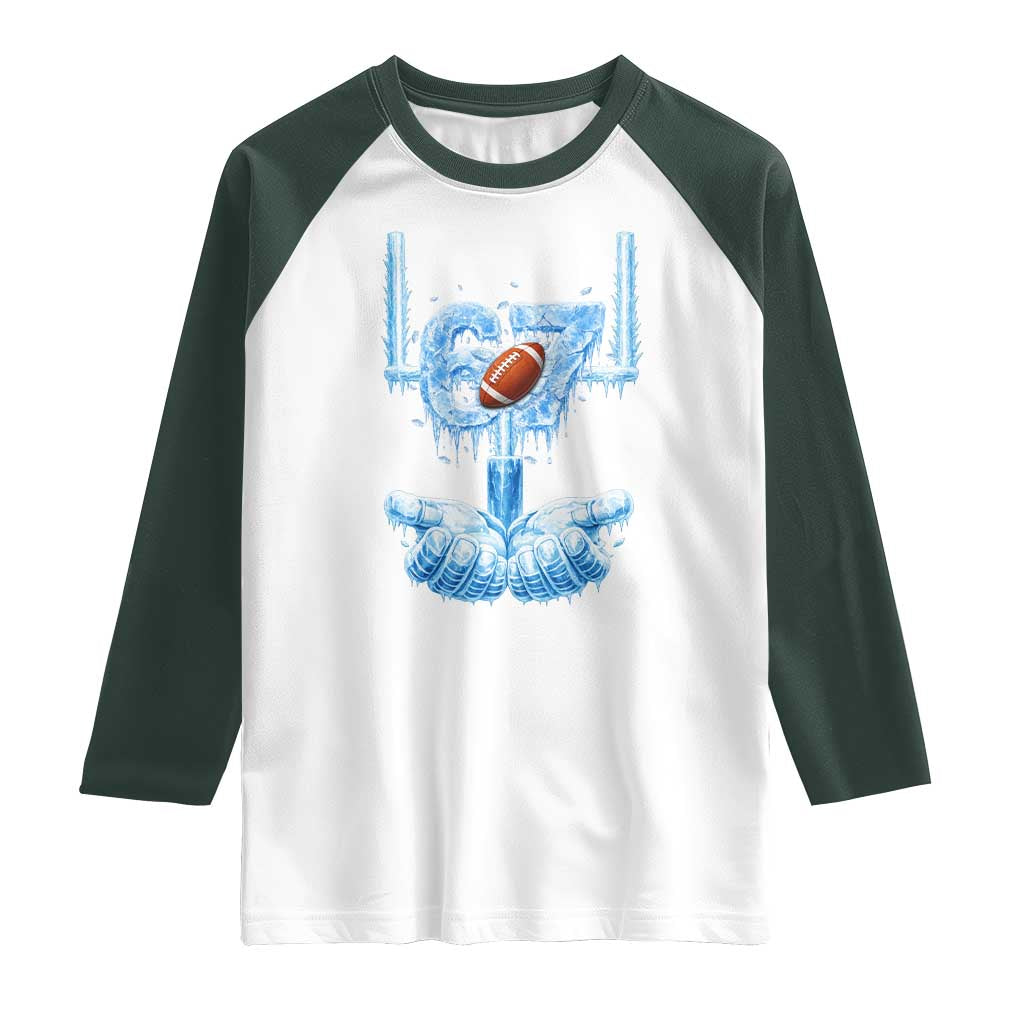Cool Ice Effect 67 Meme Raglan Shirt Funny American Football - Wonder Print Shop