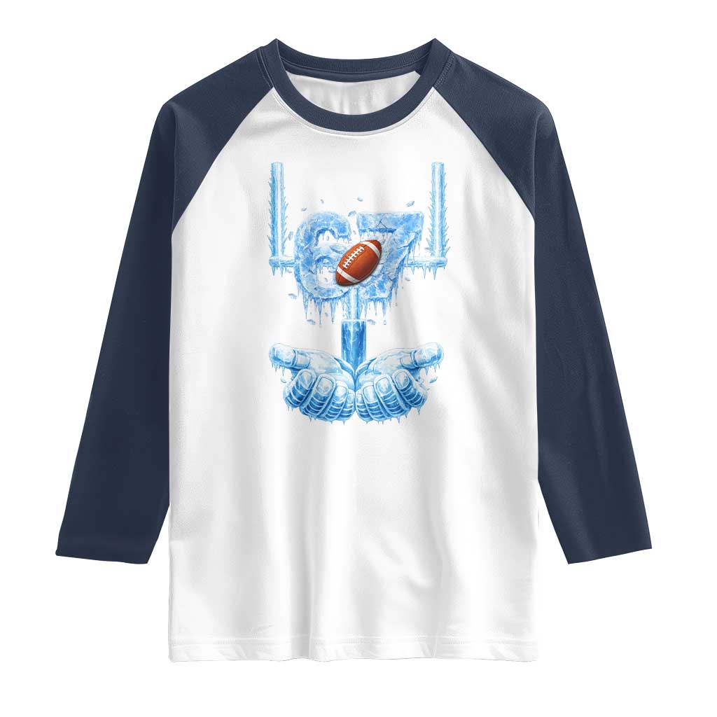Cool Ice Effect 67 Meme Raglan Shirt Funny American Football - Wonder Print Shop