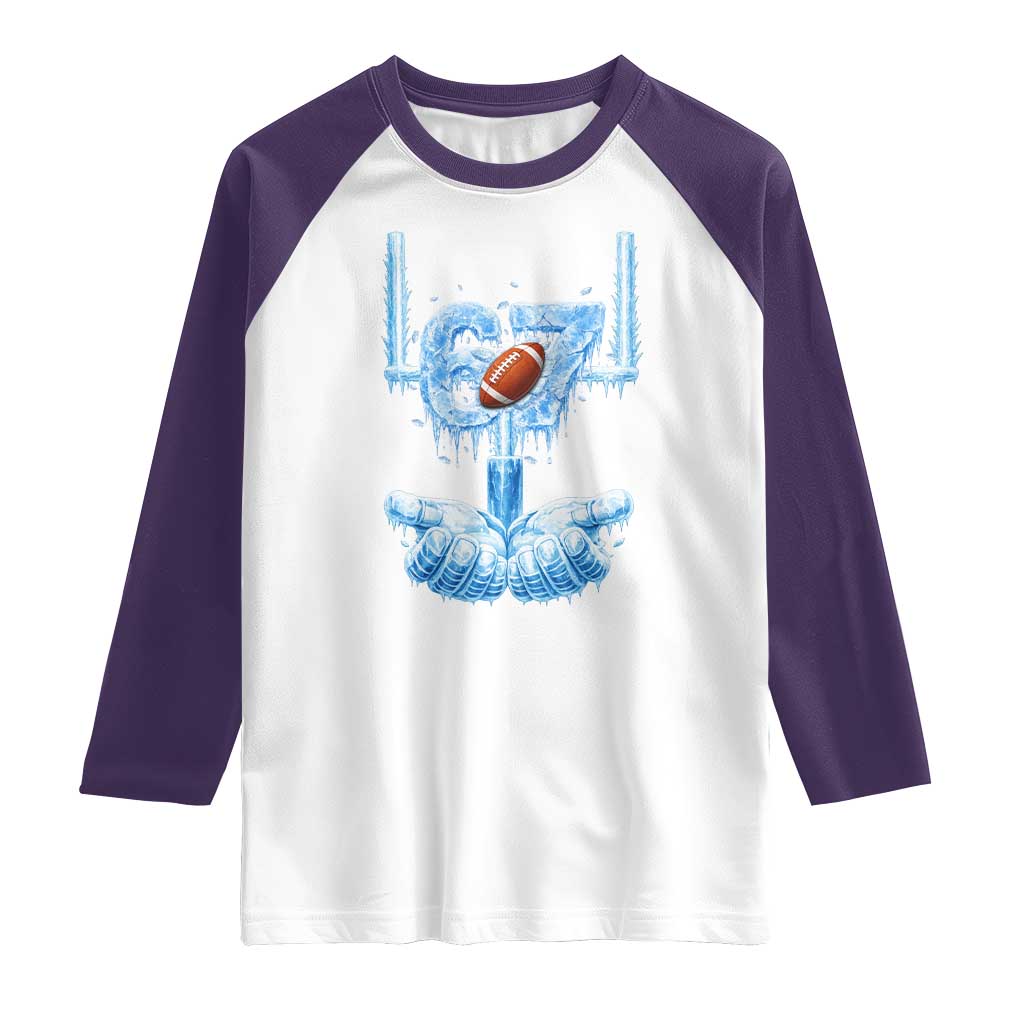 Cool Ice Effect 67 Meme Raglan Shirt Funny American Football - Wonder Print Shop