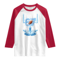 Cool Ice Effect 67 Meme Raglan Shirt Funny American Football - Wonder Print Shop
