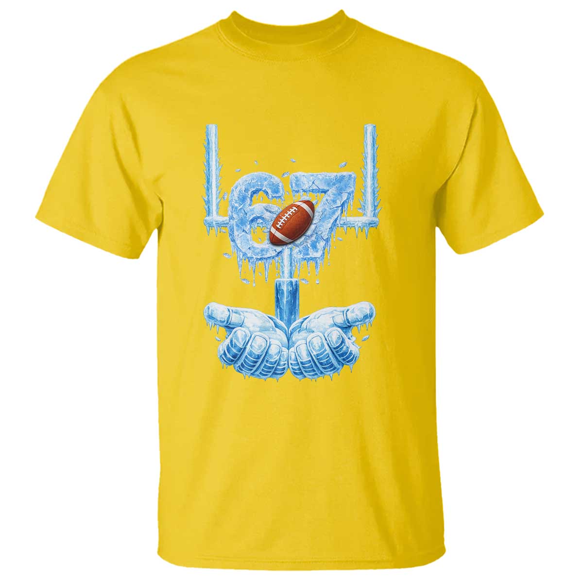 Cool Ice Effect 67 Meme T Shirt Funny American Football - Wonder Print Shop