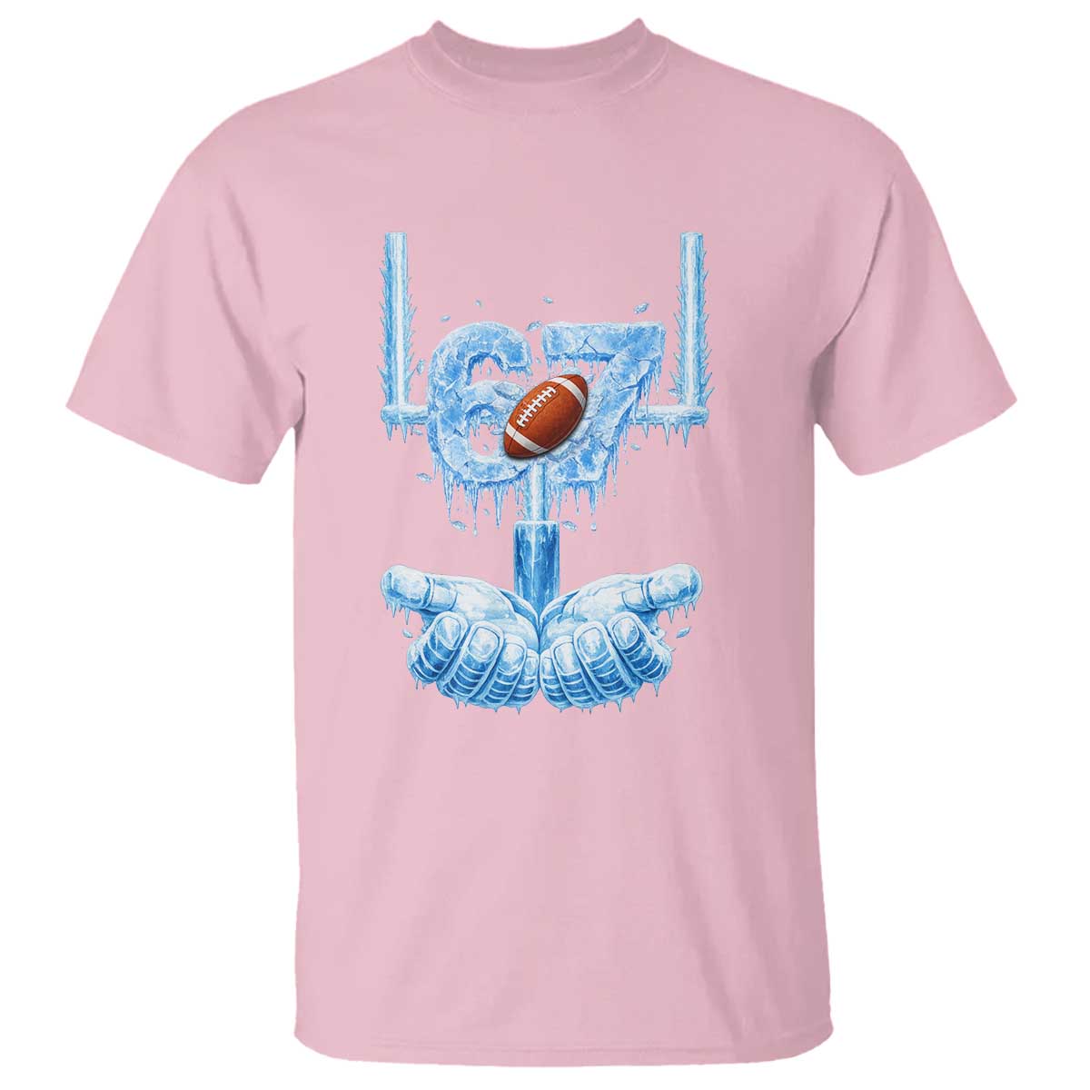 Cool Ice Effect 67 Meme T Shirt Funny American Football - Wonder Print Shop