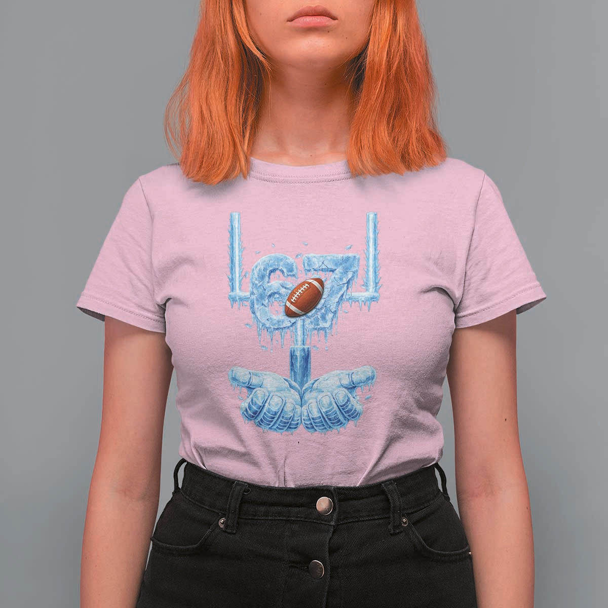 Cool Ice Effect 67 Meme T Shirt For Women Funny American Football - Wonder Print Shop