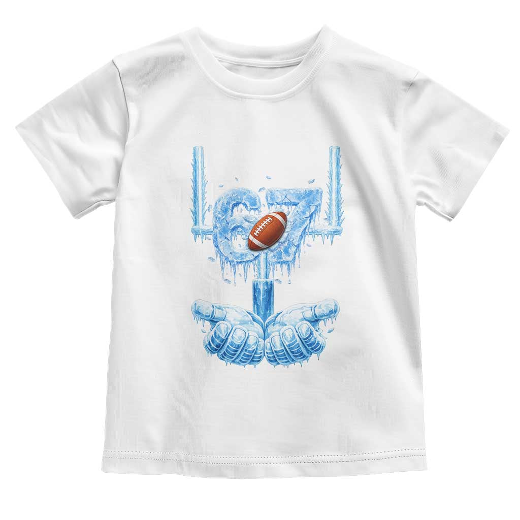 Cool Ice Effect 67 Meme Toddler T Shirt Funny American Football - Wonder Print Shop