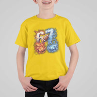 American Football Six Seven Meme T Shirt For Kid Funny Gen Alpha Slang Gift