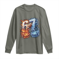 American Football Six Seven Meme Long Sleeve Shirt Funny Gen Alpha Slang Gift