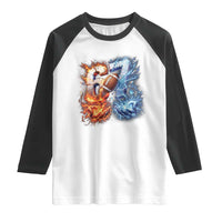 American Football Six Seven Meme Raglan Shirt Funny Gen Alpha Slang Gift