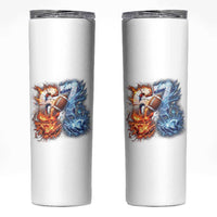 American Football Six Seven Meme Skinny Tumbler Funny Gen Alpha Slang Gift