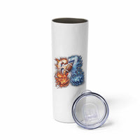 American Football Six Seven Meme Skinny Tumbler Funny Gen Alpha Slang Gift