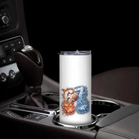 American Football Six Seven Meme Skinny Tumbler Funny Gen Alpha Slang Gift