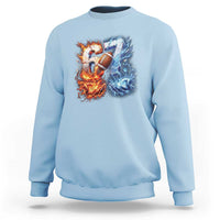 American Football Six Seven Meme Sweatshirt Funny Gen Alpha Slang Gift