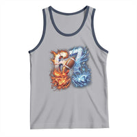 American Football Six Seven Meme Tank Top Funny Gen Alpha Slang Gift