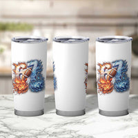 American Football Six Seven Meme Tumbler Cup Funny Gen Alpha Slang Gift