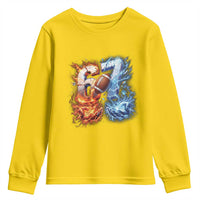 American Football Six Seven Meme Youth Sweatshirt Funny Gen Alpha Slang Gift