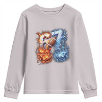 American Football Six Seven Meme Youth Sweatshirt Funny Gen Alpha Slang Gift
