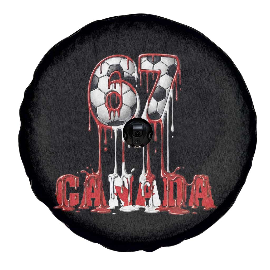 Funny Canada Soccer 67 Meme Spare Tire Cover Canadian Soccer Lovers
