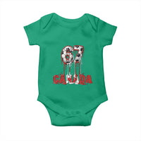 Funny Canada Soccer 67 Meme Baby Onesie Canadian Soccer Lovers