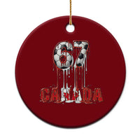 Funny Canada Soccer 67 Meme Ceramic Ornament Canadian Soccer Lovers