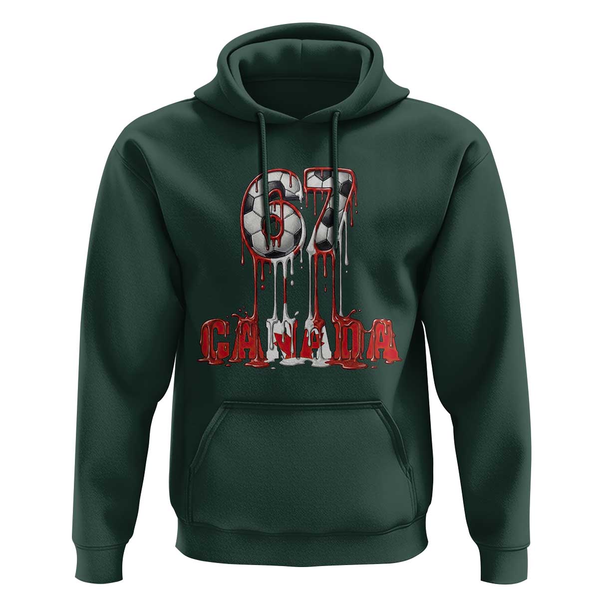 Funny Canada Soccer 67 Meme Hoodie Canadian Soccer Lovers